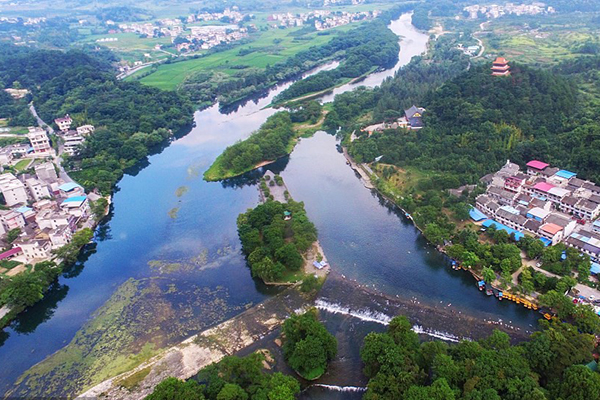 Projeto de Planejamento e Design Moderno do Distrito de Irrigação de Dujiangyan